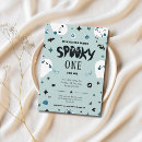Search for spooky one 1st birthday invitations Boy first birthday