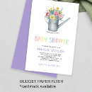 Search for watercolor baby shower invitations Simple