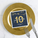Search for 10th anniversary napkins 10 years together