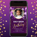 Search for fashion birthday invitations Glam