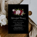 Search for black and burgundy invitations Bride