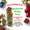 Search for tacky invitations Red and green