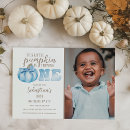 Search for blue pumpkin invitations Modern
