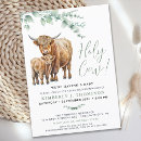 Search for cow baby shower invitations Whimsical