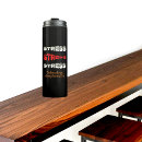 Search for stressed drinkware Black