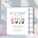 Search for bubbly baby shower invitations For her
