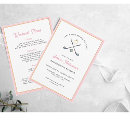 Search for weekend itinerary invitations Girly