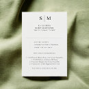 Search for classic wedding rsvp cards Sage green