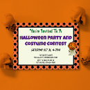Search for costume contest halloween invitations October