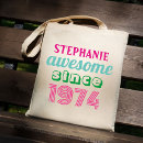 Search for 50th birthday bags Typography