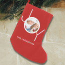 Search for photo christmas stockings Red white