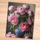 Search for peony puzzles Pink peonies