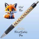 Search for fox writing supplies Cute