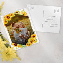 Search for fall wedding save date postcards Autumn