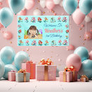 Search for mermaid birthday banners Whimsical