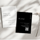 Search for wedding invitations Black and white
