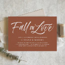 Search for love rehearsal dinner invitations Autumn