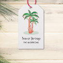 Search for tropical christmas gift tags Palm trees