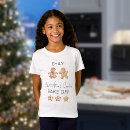 Search for gingerbread man kids tshirts Festive