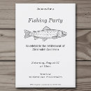 Search for sports retirement party invitations Fisherman