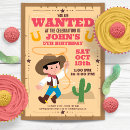 Search for cowboy birthday invitations Boy birthday party