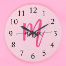 Search for hot pink clocks Cute