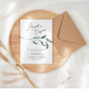 Search for winter flowers wedding invitations Modern