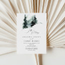 Search for pine green wedding invitations Minimalist