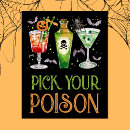 Search for halloween cocktail posters Pick your poison