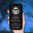 Search for skull halloween invitations Gothic