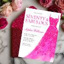 Search for sequin invitations 70th