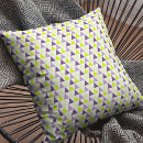 Search for purple and lime green cushions White