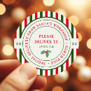 Search for please deliver to labels From santa claus