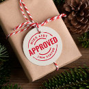 Search for north pole gift tags Nice list
