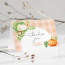 Search for fall thank you cards Pumpkin