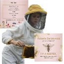 Search for queen bee business cards Beekeeper