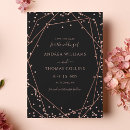 Search for rose gold and black weddings Calligraphy