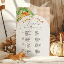 Search for animal baby shower games Fall