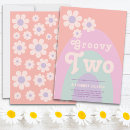 Search for two birthday invitations Floral