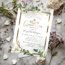 Search for botanical graduation invitations Eucalyptus