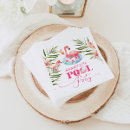 Search for pink flamingo napkins Girl