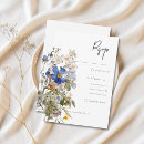 Search for violet spring flower invitations Elegant