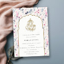 Search for indian bridal shower invitations Modern elegant