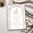Search for royal purple gold wedding invitations Botanical