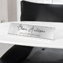 Search for glitter name plates Foil