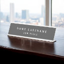 Search for grey name plates Modern