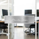 Search for office door name plates Girly