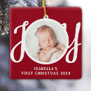 Search for 1st baby christmas tree decorations Baby's first christmas