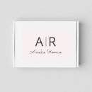Search for customers rectangle stickers Pink