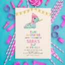 Search for dinosaur 2nd birthday invitations Two wild